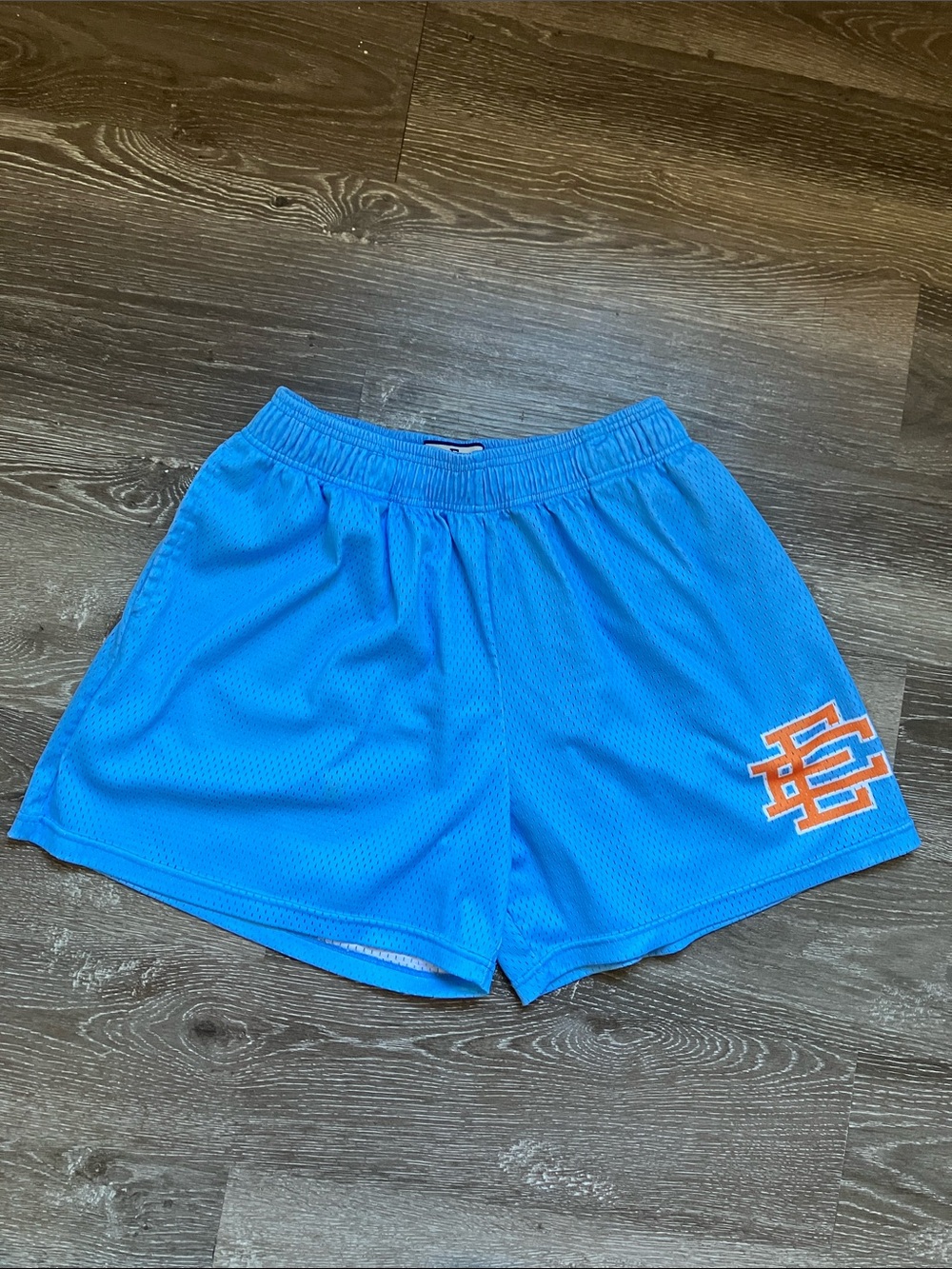 Eric Emanuel EE Basic Shorts in the "Carolina Blue"